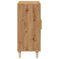 Buffet chêne artisanal 90x34x80 cm bois d'ingénierie