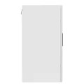 Armoire murale de cuisine avec porte en verre Porto gris béton