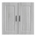 Armoire murale de cuisine Porto sonoma gris bois d'ingénierie