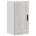 Armoire murale de cuisine Porto sonoma gris bois d'ingénierie