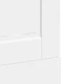 Panneau de lave-vaisselle Porto blanc brillant 60x1,5x67 cm