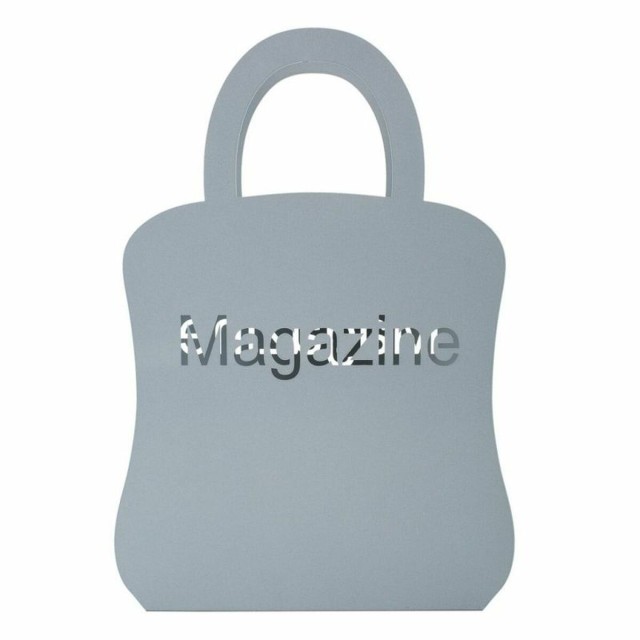 Zeitschriftenkorb Alexandra House Living Grau schmiedeeisern 8 x 38 x