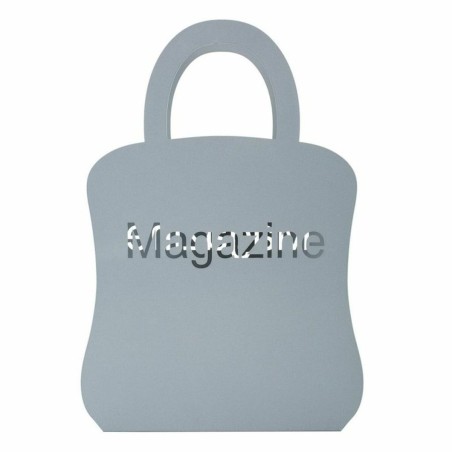 Zeitschriftenkorb Alexandra House Living Grau schmiedeeisern 8 x 38 x