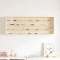 Vitrine murale avec portes 100x8,5x37 cm