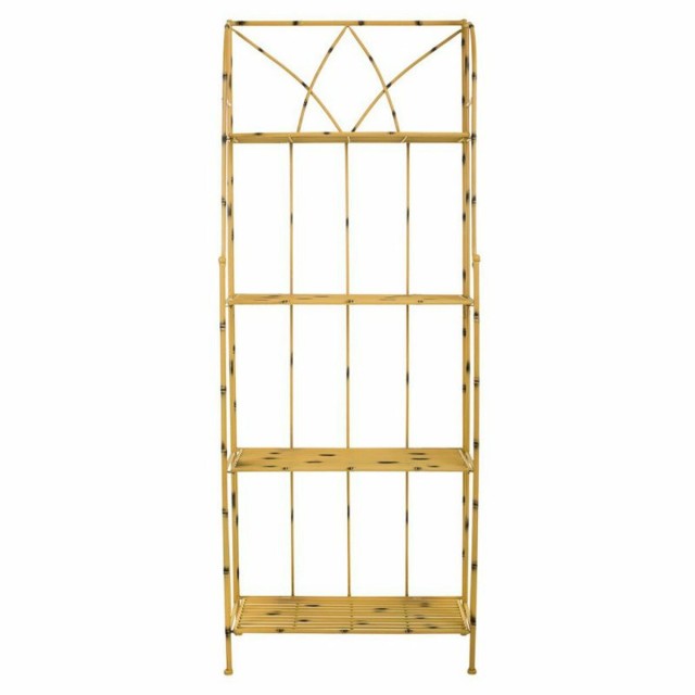 Shelves Alexandra House Living Yellow Ironwork 28 x 160 x 60 cm