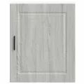 Armoire murale de cuisine Porto sonoma gris bois d'ingénierie