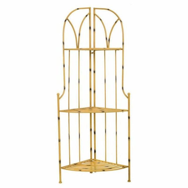 Étagère d'Angle Alexandra House Living Jaune Forge 35 x 120 x 48 cm