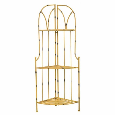 Hoekschappen Alexandra House Living Geel IJzerwerk 35 x 120 x 48 cm