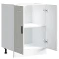 Armoire de cuisine Porto blanc bois d'ingénierie