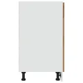Armoire de plancher à tiroir chêne artisanal 50x46x81,5 cm