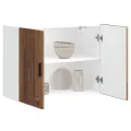 Armoire murale de cuisine Porto vieux bois bois d'ingénierie