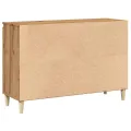 Buffet chêne artisanal 102x35x70 cm bois d'ingénierie
