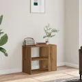 Armoire latérale chêne artisanal 60x30x50 cm bois d'ingénierie