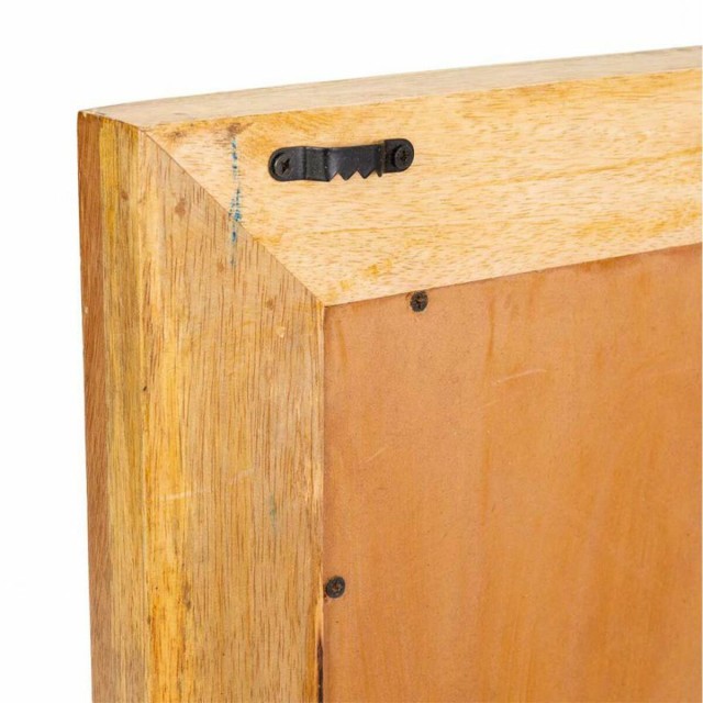 Specchio da parete Alexandra House Living Bianco Naturale 3 x 51 x 42