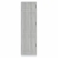 Armoire de cuisine Porto sonoma gris bois d'ingénierie