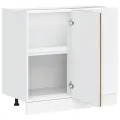 Armoire de cuisine Porto vieux bois bois d'ingénierie
