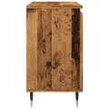 Armoire de salle de bain vieux bois 58x33x60 cm bois ingénierie