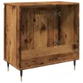 Armoire de salle de bain vieux bois 58x33x60 cm bois ingénierie