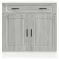 Armoire de cuisine Porto sonoma gris bois d'ingénierie