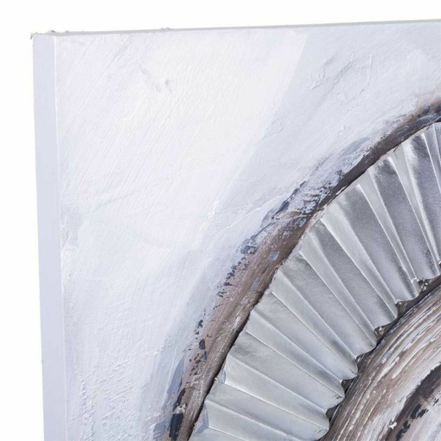 Cadre Alexandra House Living Toile Bois d'épicéa 80 x 3 x 80 cm