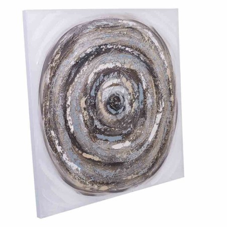 Bild Alexandra House Living Canvas-Stoff Tannenholz 80 x 3 x 80 cm