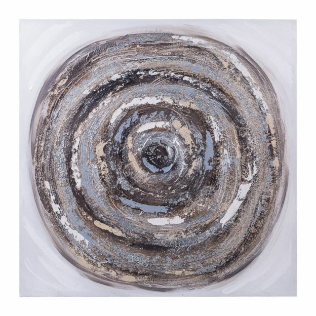 Bild Alexandra House Living Canvas-Stoff Tannenholz 80 x 3 x 80 cm