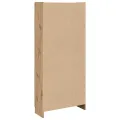Buffet haut chêne artisanal 82,5x30,5x185 cm bois d'ingénierie