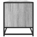 Meuble TV sonoma gris 180,5x40x46 cm bois d'ingénierie