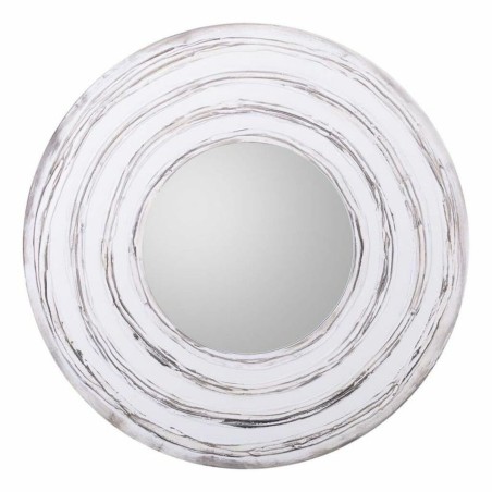 Wall mirror Alexandra House Living White 2 x 40 x 80 cm Circle