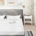 Protège-matelas blanc 140x200 cm imperméable