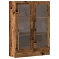 Bibliothèque vieux bois 82,5x30,5x115 cm bois d'ingénierie