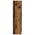 Bibliothèque vieux bois 82,5x30,5x115 cm bois d'ingénierie