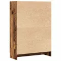 Bibliothèque vieux bois 82,5x30,5x115 cm bois d'ingénierie