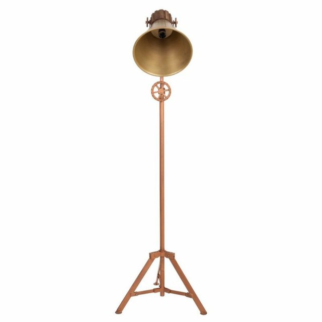Floor Lamp Alexandra House Living Brass 47 x 163 x 47 cm