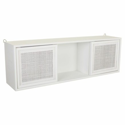 Etagère Alexandra House Living Argenté Bambou Bois MDF 17 x 26 x 81