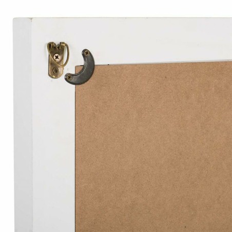 Wandspiegel Alexandra House Living Silberfarben Bambus Holz MDF 5 x 11