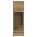 Tables de chevet avec tiroir 2 pcs chêne artisanal 20x36x60 cm