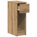 Tables de chevet avec tiroir 2 pcs chêne artisanal 20x36x60 cm