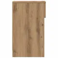 Tables de chevet avec tiroir 2 pcs chêne artisanal 20x36x60 cm