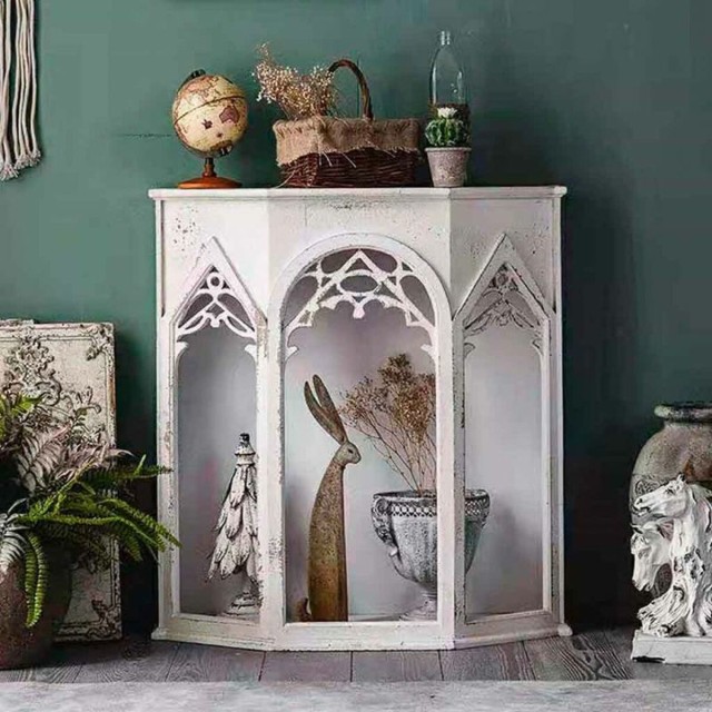 Schornsteinfronten Alexandra House Living Tannenholz Holz MDF 26 x 81