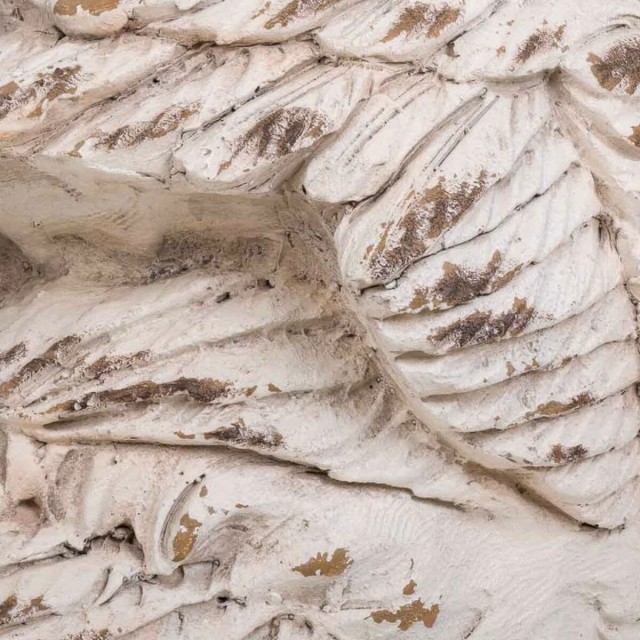 Macetero Alexandra House Living Swan Fibra de Vidrio Magnesio 36 x 46