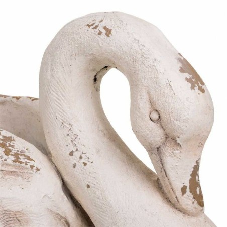 Blumentopf Alexandra House Living Swan Fiberglas Magnesium 36 x 46 x 6
