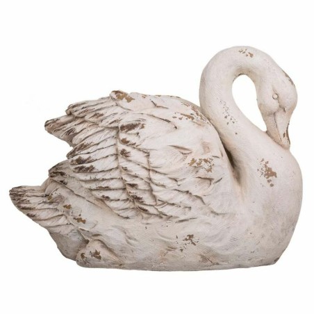 Macetero Alexandra House Living Swan Fibra de Vidrio Magnesio 36 x 46