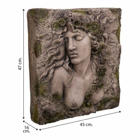 Macetero Alexandra House Living Fibra de Vidrio Magnesio 45 x 16 x 47