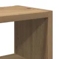 Étagère murale chêne artisanal 45x16x45 cm bois d'ingénierie