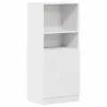 Armoire de cuisine blanc 57x41,5x131,5 cm bois d'ingénierie