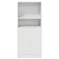 Armoire de cuisine blanc 57x41,5x131,5 cm bois d'ingénierie