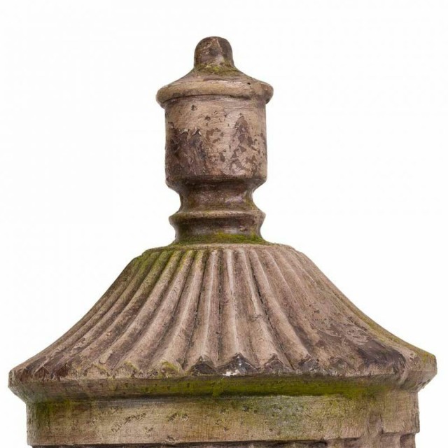 Jarrón Alexandra House Living Fibra de Vidrio Magnesio 29 x 50 x 29 c