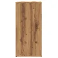 Buffet chêne artisanal 80x36x75 cm bois d'ingénierie