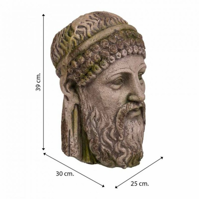 Macetero Alexandra House Living Fibra de Vidrio Magnesio 25 x 39 x 30